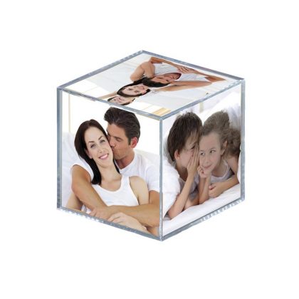 Photo cube - Κύβος κορνίζα για φωτογραφίες