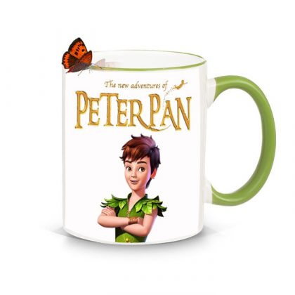 Mug with green color (Lip-Handle)