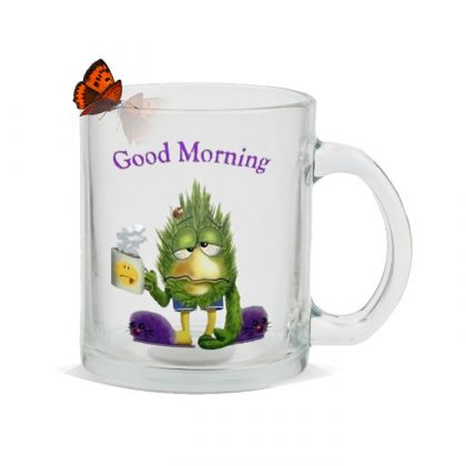 Print on a glass mug