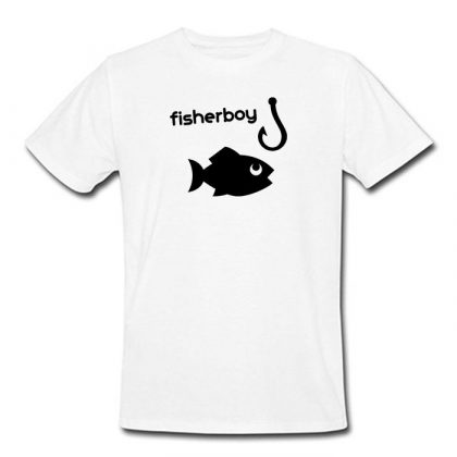 Vinyl stamp on t-shirt
