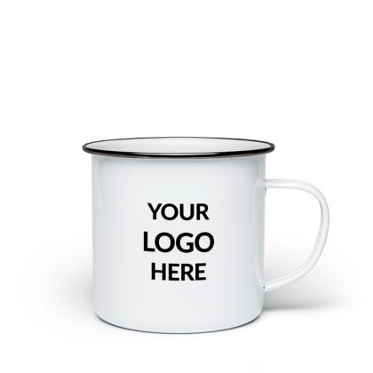 Print on a metal mug - enamel