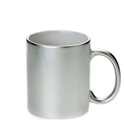 Print on a silver mug