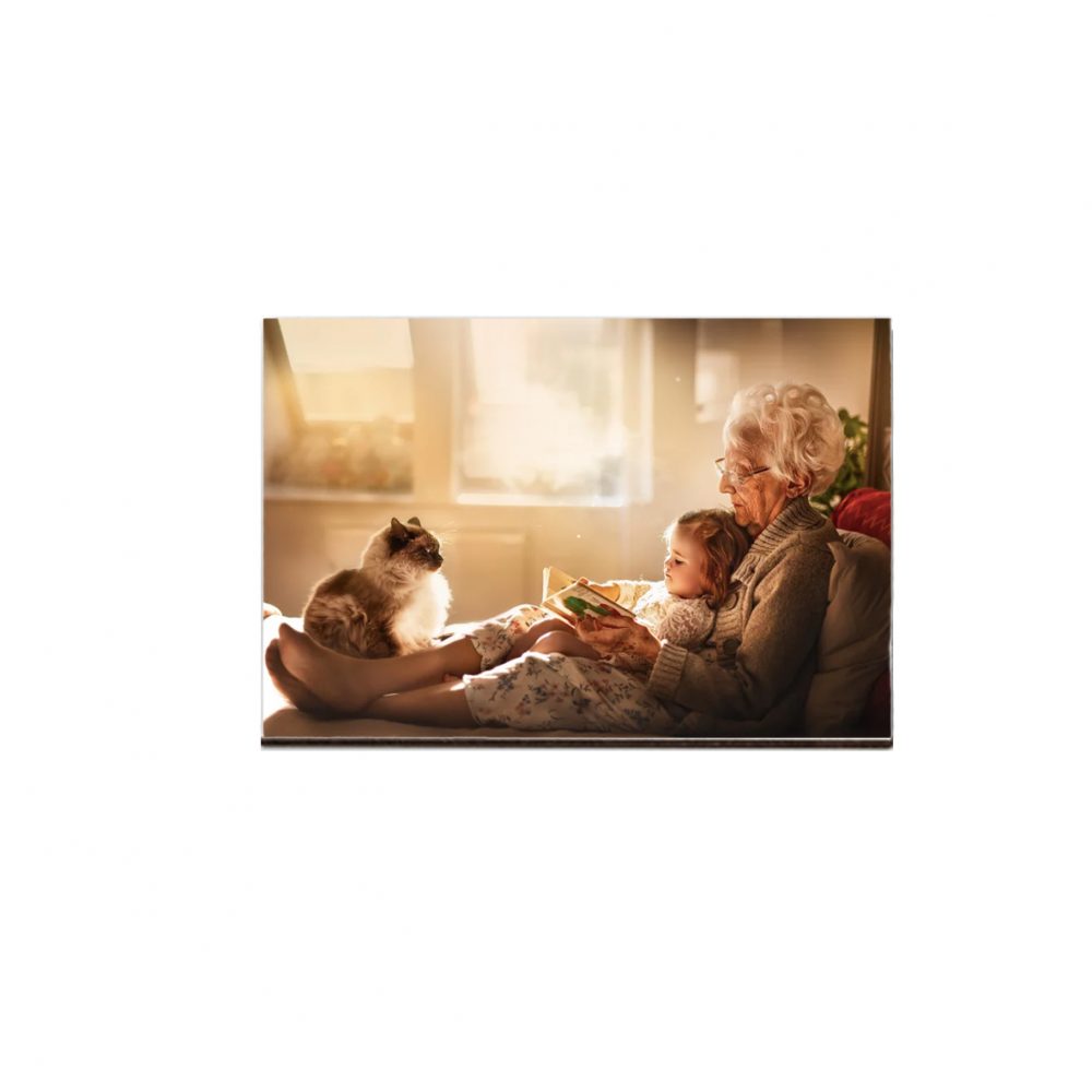 Print on fridge magnet (MDF) 7,5X5cm.