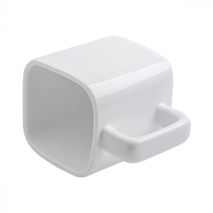 Printing on a square white mug
