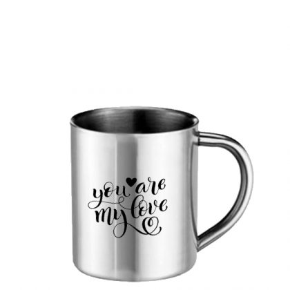 Print on stainless steel mug -  8oz