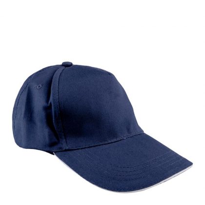 CAP full (ADULT) BLUE NAVY cotton