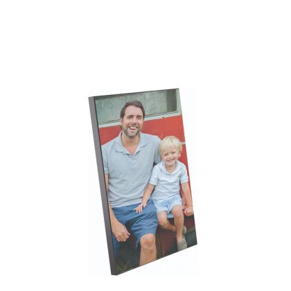 WOODEN PHOTO PANELS - GLOSS WH.-20.32X25.40