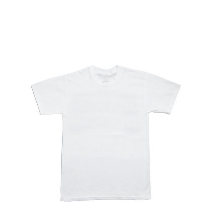 Cotton T-Shirt (KIDS 5-6 years) WHITE 150gr