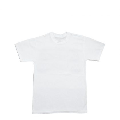 Cotton T-Shirt (KIDS 7-8 years) WHITE 150gr