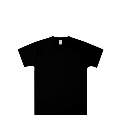 Cotton T-Shirt (KIDS 5-6 years) BLACK 150gr