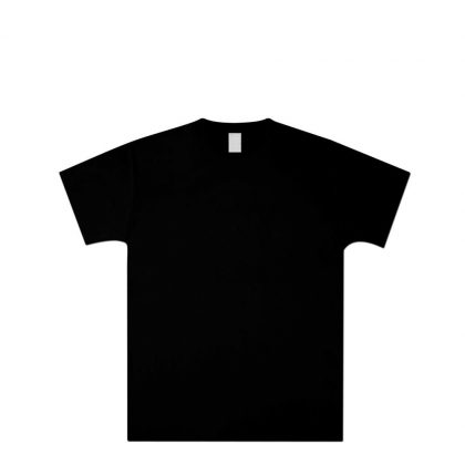 Cotton T-Shirt (KIDS 7-8 years) BLACK 150gr