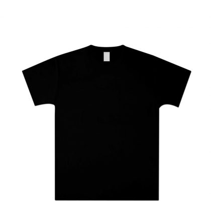 Cotton T-Shirt (KIDS 9-11 years) BLACK 150gr
