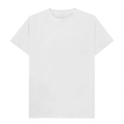 Cotton T-Shirt (UNISEX 2XLarge) WHITE 150gr