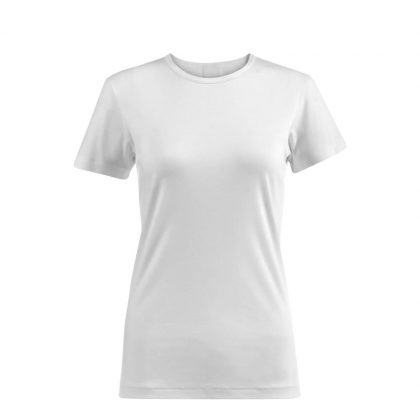 Cotton T-Shirt (WOMEN Small) WHITE 150gr