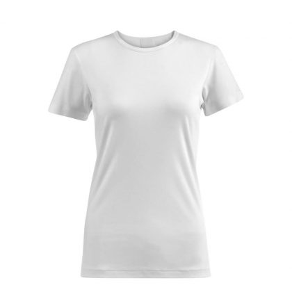 Cotton T-Shirt (WOMEN Large) WHITE 150gr