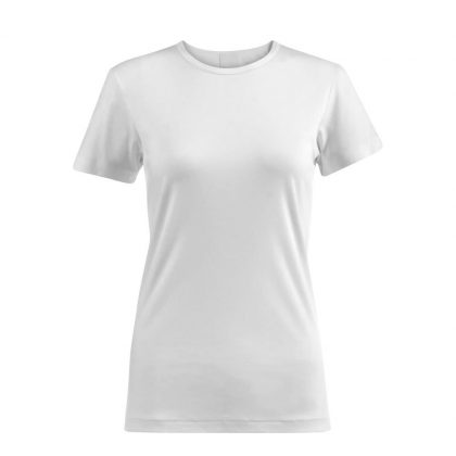 Cotton T-Shirt (WOMEN XLarge) WHITE 150gr