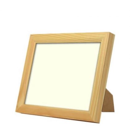 Wood Photo Frame - Light Brown 20.2x25.2cm (Functional)