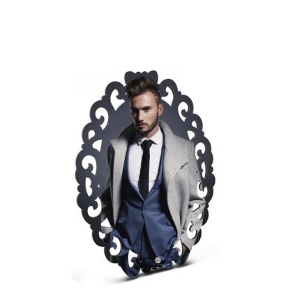 HB - PHOTO FRAME oval (20x27cm-5mm)