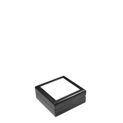 JEWELRY BOX - BLACK - 138x138x55mm