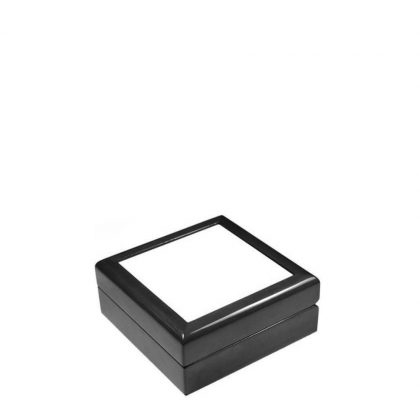 JEWELRY BOX - BLACK - 182x182x70mm