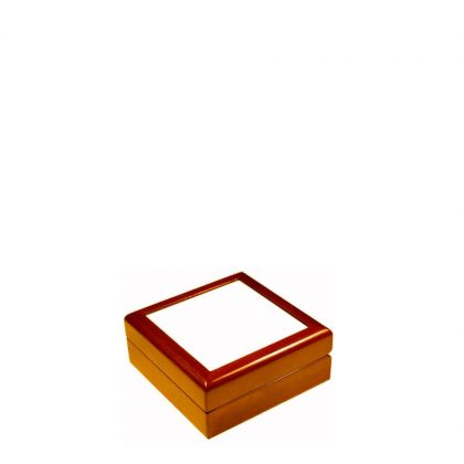 JEWELRY BOX - BROWN - 138x138x55mm