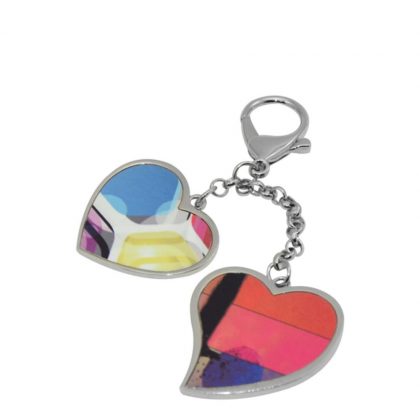 KEY-RING - MULTI (Hearts)