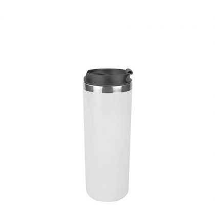 Straight Bottle 16oz (White)