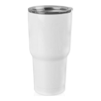 Yeti 30oz - WHITE with Clear Cup
