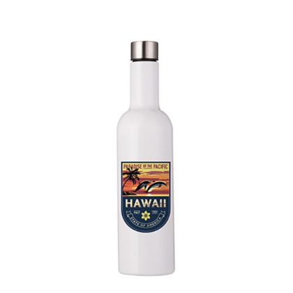 BOTTLE WINE shape 750ml WHITE