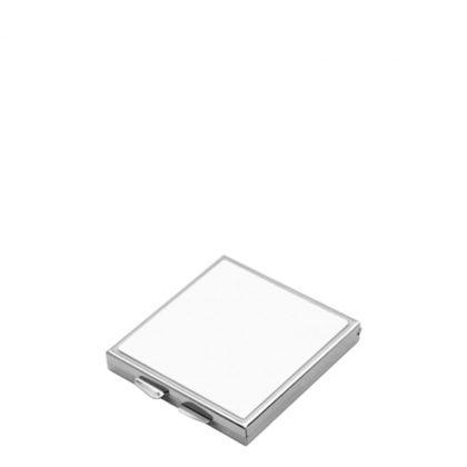 MIRROR - SQUARE (6x6cm) silver
