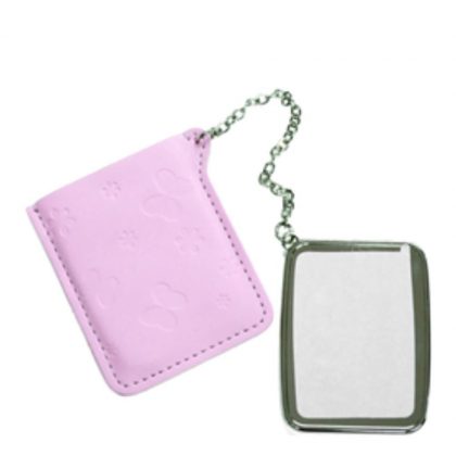MIRROR - RECTANGULAR with leather case