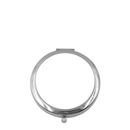 MIRROR - ROUND (7cm) silver