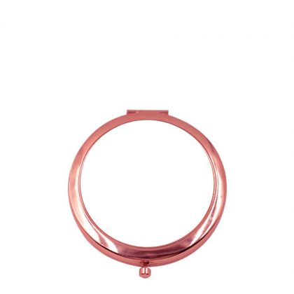 MIRROR - ROUND (7cm) rose gold
