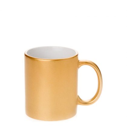 MUG 11oz - METALLIC - GOLD