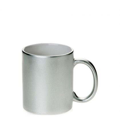 MUG 11oz - METALLIC - SILVER