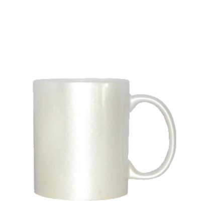 MUG 11oz (SPARKLING) WHITE PEARL