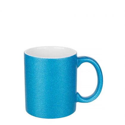 MUG 11oz (GLITTER) BLUE