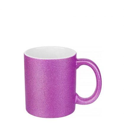 MUG 11oz (GLITTER) PURPLE