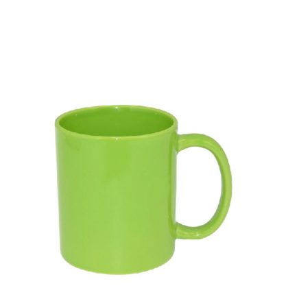 MUG 11oz - FULL COLOR - GREEN LIGHT gloss