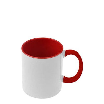 MUG 11oz - INNER & HANDLE - RED