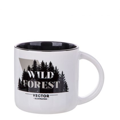 MUG 14oz -  INNER COLOR - BLACK