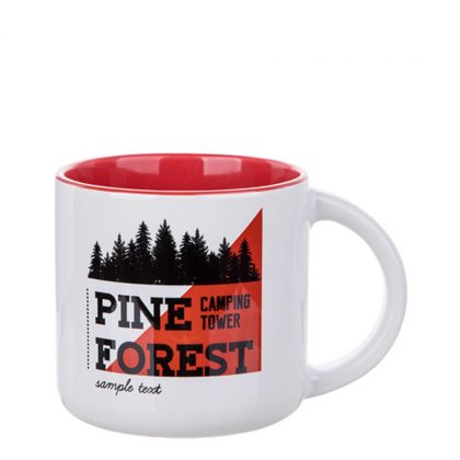 MUG 14oz -  INNER COLOR - RED