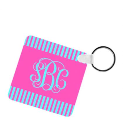 KEY-RINGS (Aluminum 2-sided) GLOSS SQUARE - 5.72x5.72