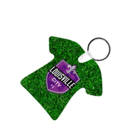 KEY-RINGS (Aluminum 2-sided) GLOSS T-SHIRT- 6.35x7.04