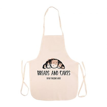 APRON 71x68cm (CANVAS) ADULTS no pockets