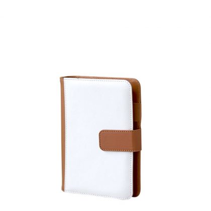 NOTEBOOK FOLDED English Agenda - BROWN