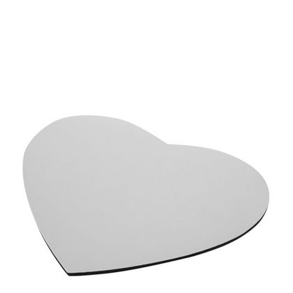 Mouse-Pad HEART (23.5x20.5cm) rubber 3mm