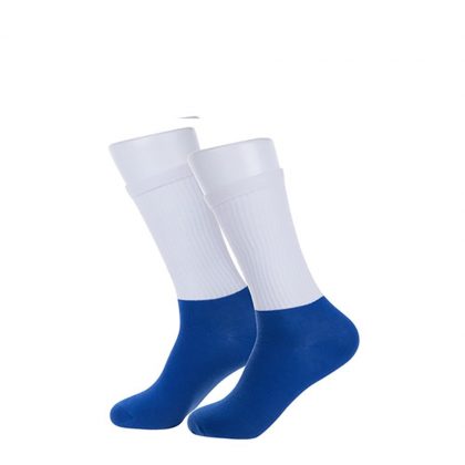 SOCKS (ADULTS) ATHLETIC BLUE sole-20x25