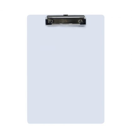 CLIP BOARD (HPP plastic) 23x32 with clip