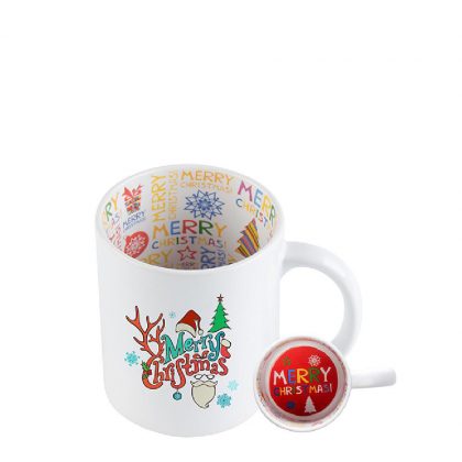 MUG 11oz - PRINT INSIDE (MERRY CHRISTMAS)